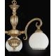 Candelabre, Lustre - Candelabru din alama cu 3 brate design italian 8500