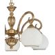 Candelabre, Lustre - Candelabru din alama cu 5 brate design italian 8500