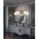 Candelabre, Lustre - Candelabru din alama cu 5 brate design italian 8500