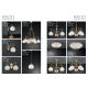 Lustre aplicate - Lustra aplicata clasica cu 5 brate design italian 8500