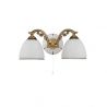 Aplica de perete cu 2 brate din alama design italian 8606