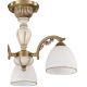 Lustre aplicate - Lustra aplicata clasica din alama 3 brate design italian 8606
