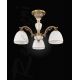 Lustre aplicate - Lustra aplicata clasica din alama 3 brate design italian 8606