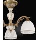 Lustre aplicate - Lustra aplicata clasica din alama 3 brate design italian 8606
