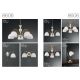 Lustre aplicate - Lustra aplicata clasica din alama 3 brate design italian 8606