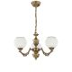 Candelabre, Lustre - Candelabru din alama cu 3 brate design italian 8650