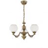 Candelabru din alama cu 3 brate design italian 8650