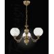 Candelabre, Lustre - Candelabru din alama cu 3 brate design italian 8650