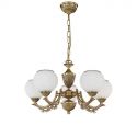Candelabru din alama cu 5 brate design italian 8650