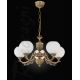 Candelabre, Lustre - Candelabru din alama cu 5 brate design italian 8650