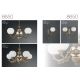 Candelabre, Lustre - Candelabru din alama cu 5 brate design italian 8650