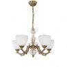 Candelabru din alama cu 5 brate design italian 8656