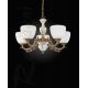 Candelabre, Lustre - Candelabru din alama cu 5 brate design italian 8656