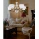 Candelabre, Lustre - Candelabru din alama cu 5 brate design italian 8656