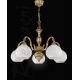 Candelabre, Lustre - Candelabru din alama cu 5 brate design italian 9300