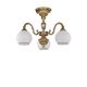 Lustre aplicate - Lustra aplicata cu 3 brate din alama design italian 9300