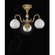 Lustre aplicate - Lustra aplicata cu 3 brate din alama design italian 9300