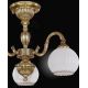 Lustre aplicate - Lustra aplicata cu 3 brate din alama design italian 9300