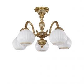 Lustre aplicate - Lustra aplicata cu 5 brate din alama design italian 9300