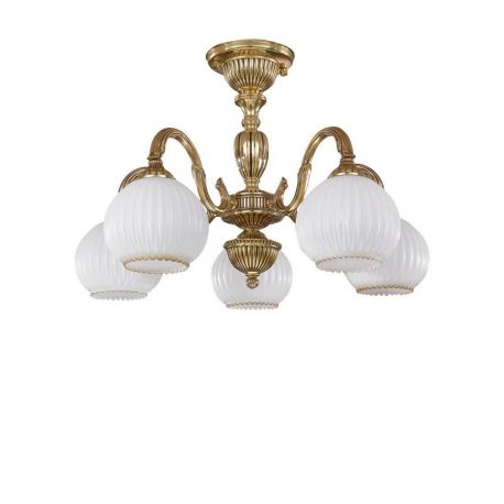 Lustre aplicate - Lustra aplicata cu 5 brate din alama design italian 9300