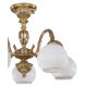 Lustre aplicate - Lustra aplicata cu 5 brate din alama design italian 9300