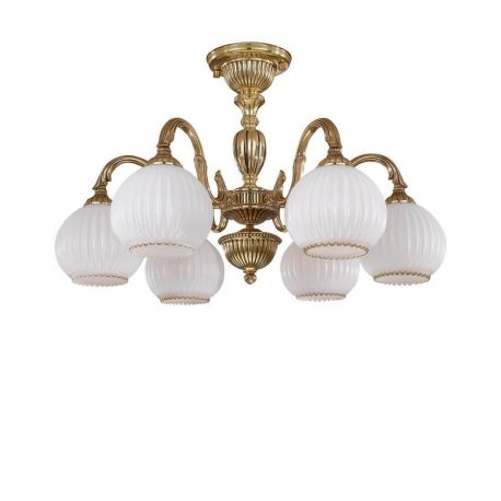 Lustre aplicate - Lustra aplicata cu 6 brate din alama design italian 9300