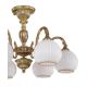 Lustre aplicate - Lustra aplicata cu 6 brate din alama design italian 9300