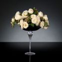 Aranjament floral mediu design LUX ENGLISH ROSES