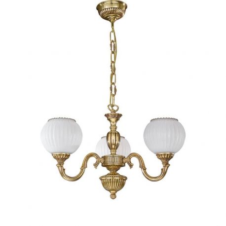 Candelabre, Lustre - Candelabru din alama cu 3 brate design italian 9350