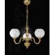 Candelabre, Lustre - Candelabru din alama cu 3 brate design italian 9350