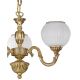 Candelabre, Lustre - Candelabru din alama cu 3 brate design italian 9350