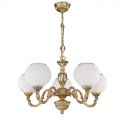 Candelabru din alama cu 5 brate design italian 9350