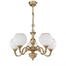 Candelabre, Lustre - Candelabru din alama cu 5 brate design italian 9350