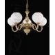 Candelabre, Lustre - Candelabru din alama cu 5 brate design italian 9350