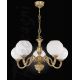 Candelabre, Lustre - Candelabru din alama cu 5 brate design italian 9350