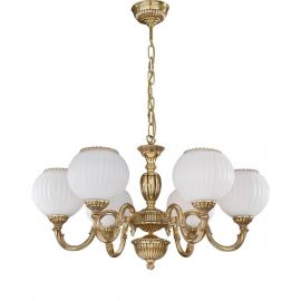 Candelabre, Lustre - Candelabru din alama cu 6 brate design italian 9350