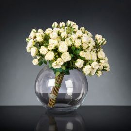 Aranjamente florale LUX - Aranjament floral mediu design LUX SFERA ROSES