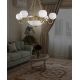 Candelabre, Lustre - Candelabru clasic din alama 6+2 design italian 9350