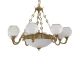 Candelabre, Lustre - Candelabru clasic din alama 8+3 design italian 9350
