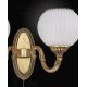 Aplice, corpuri de iluminat pentru pereti - Aplica clasica din alama cu 2 brate design italian 9350