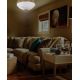Plafoniere - Plafoniera clasica din alama design italian 9350