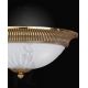 Aplice, corpuri de iluminat pentru pereti - Aplica de perete clasica din alama design italian 9350