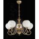 Candelabre, Lustre - Candelabru din alama cu 5 brate design italian 8550