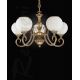 Candelabre, Lustre - Candelabru din alama cu 5 brate design italian 8550