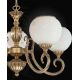 Candelabre, Lustre - Candelabru din alama cu 5 brate design italian 8550