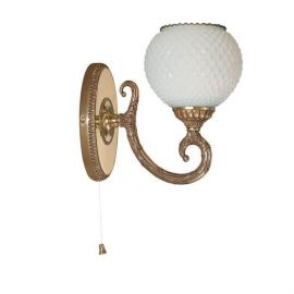 Aplice, corpuri de iluminat pentru pereti - Aplica de perete clasica din alama design italian 8550