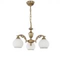 Candelabru din alama cu 3 brate design italian 8600