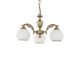 Candelabre, Lustre - Candelabru din alama cu 3 brate design italian 8600