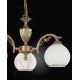 Candelabre, Lustre - Candelabru din alama cu 3 brate design italian 8600