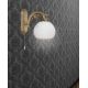 Aplice, corpuri de iluminat pentru pereti - Aplica de perete clasica din alama design italian 8600